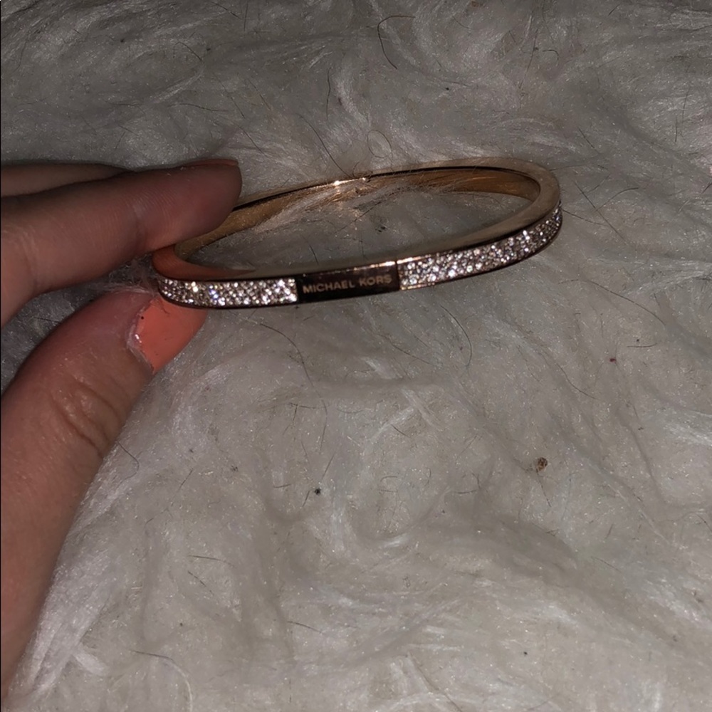 Micheal Kors bracelet rose gold in great condition